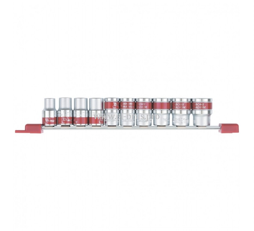 Набор торцевых головок 1/2" CrV 6гр MATRIX 10шт